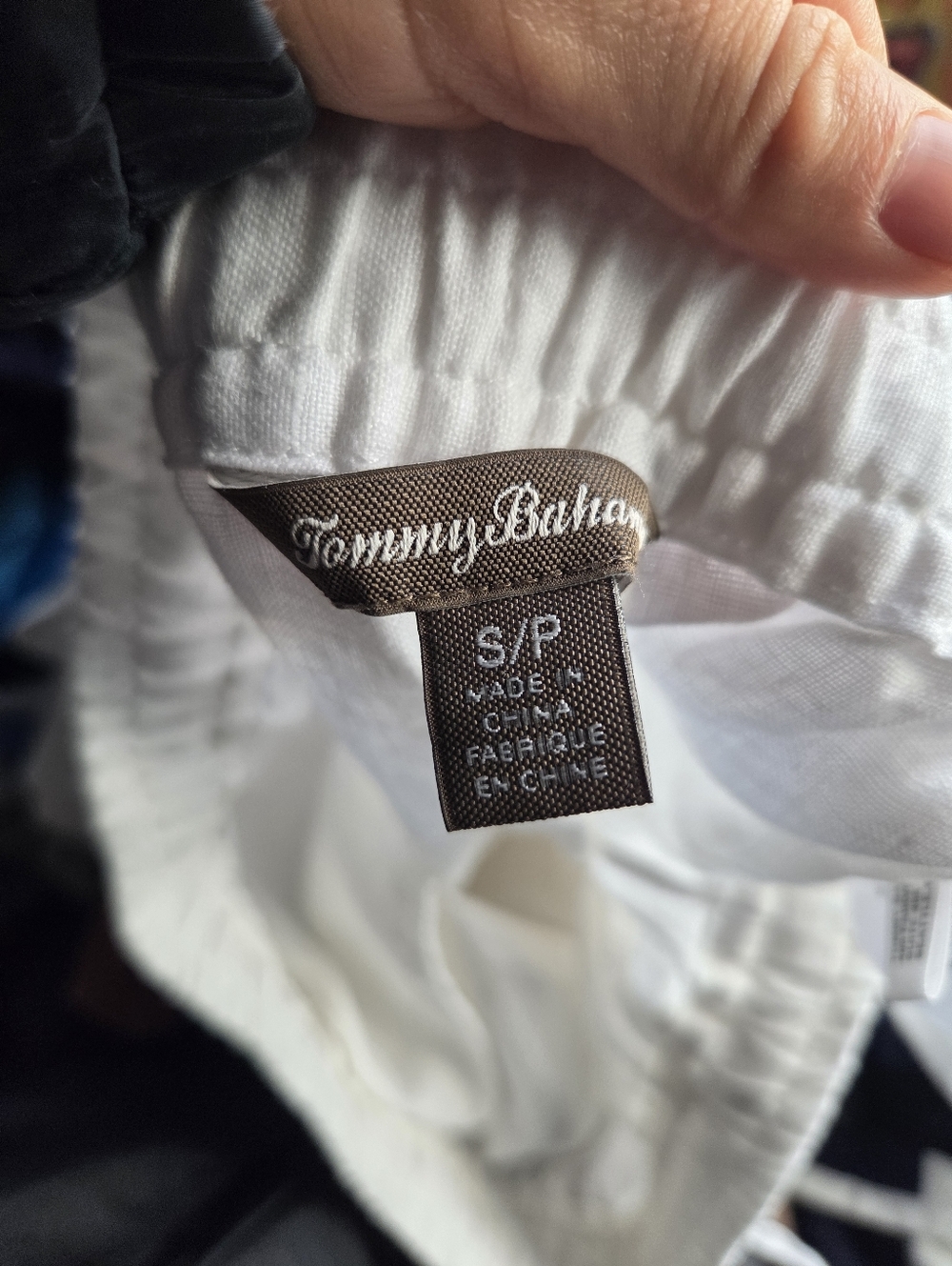 Tommy Bahama Two Palms High-Rise 100% Linen Easy Pants - Picture 6 of 10